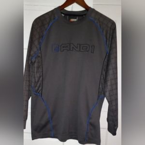 Boys AND1 long sleeve shirt sz XL